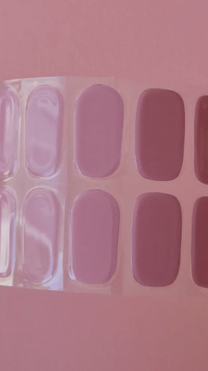 UV Gel Nail Stickers Set - Blush